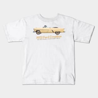 1952 Ford Crestline Sunliner Convertible Kids T-Shirt